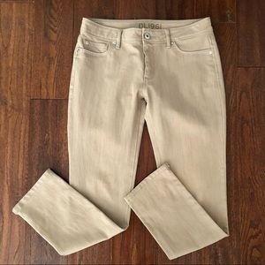 DL1961 Tan Angel Mid Rise Jeans